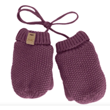 Calikids - Mitaines d'hiver doublée en tricot doux - Mauve Orchidée
